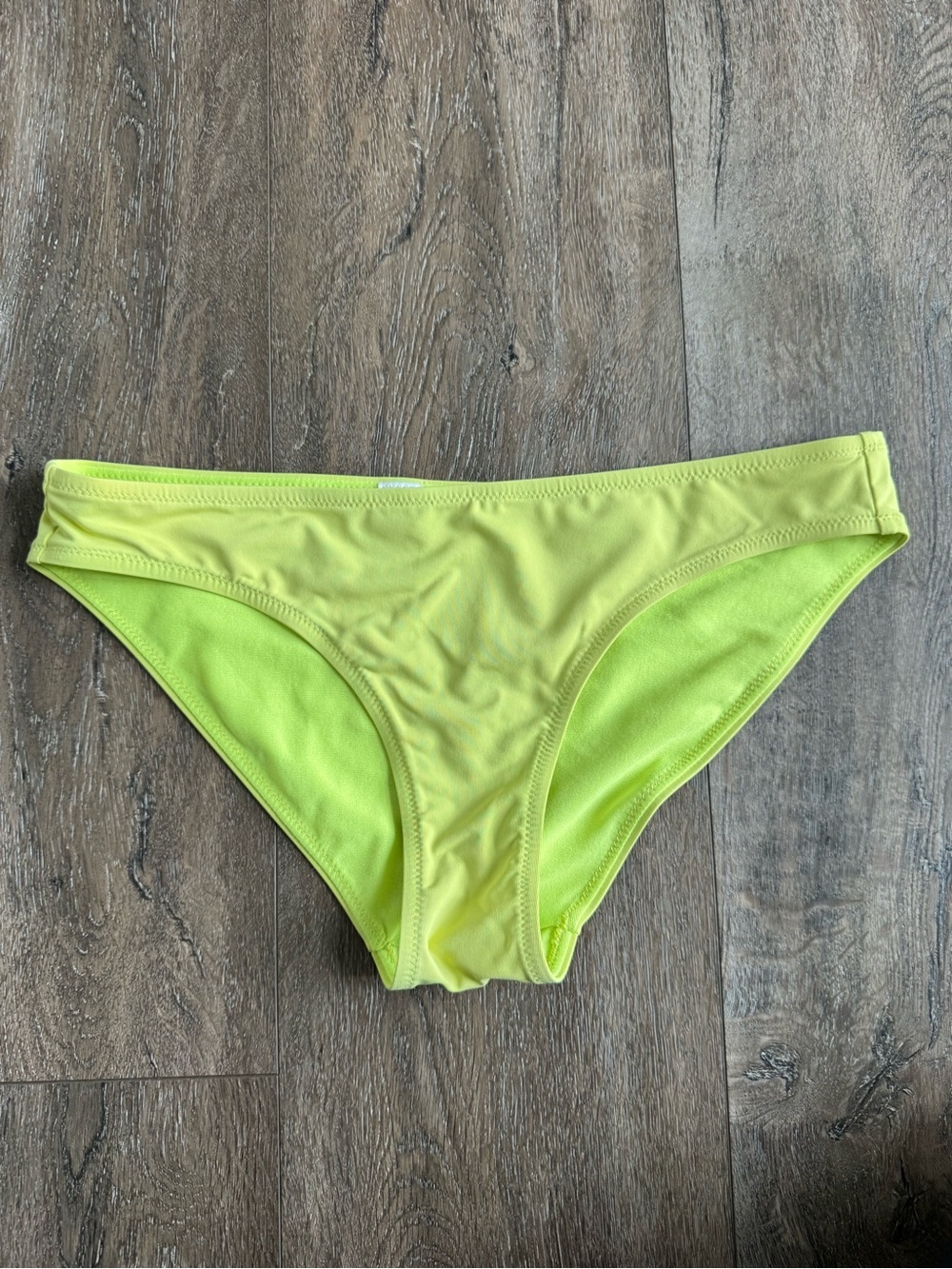Athleta Neon Lime Bikini Bottoms Size XXS